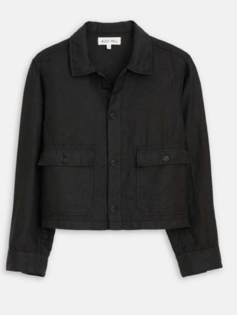 Alex MILL Cropped Linen Work Jacket